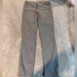 refuge grey low rise skinny straight jeans